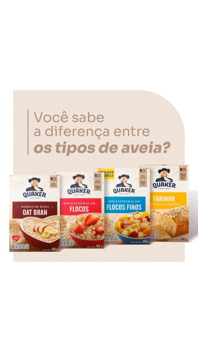Você sabe qual a diferença entre os tipos de aveia?
Te explico no vídeo a seguir 👉🏻

#dicadanutri #dieta #dietaparaemagrecer #emagrecimento  #emagrecer #emagrecendo #alimentosdeverdade #perderbarriga #dietasemsofrer #dietasaudavel #aveiaemflocos